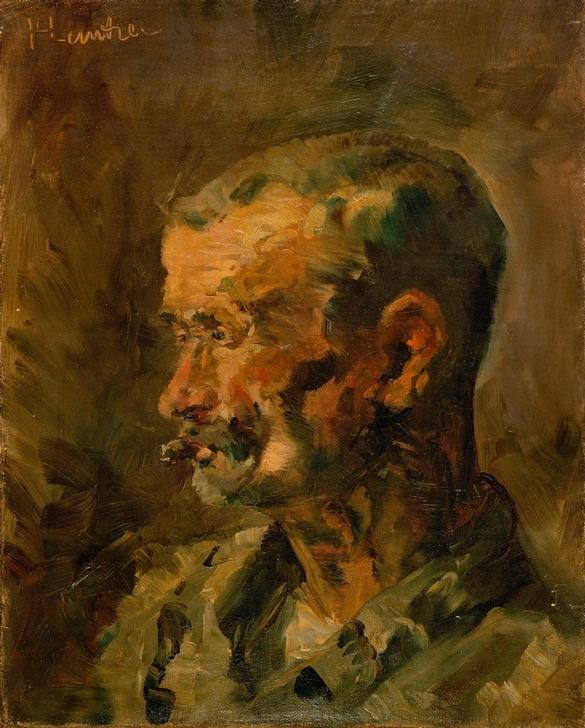 Henri de Toulouse-Lautrec, Vicomte Lepic (Graf,Jugendstil,Künstler,Kunst,Maler (Künstler),Mann,Impressionismus,Portrait,Adel,Französische Kunst,Kopf,Privatsammlung,Person)