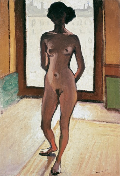 Albert Marquet, Nu à contre jour (Frau,Kunst,Akt,Französische Kunst,Gegenlicht,Ganzfigurig)