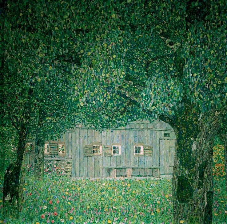 Gustav Klimt, Oberösterreichisches Bauernhaus  (Natur)