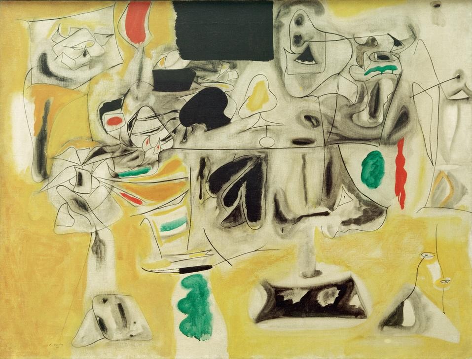 Arshile Gorky, Landscape-Table (Kunst,Abstrakte Kunst,Amerikanische Kunst,Abstraktion,Abstrakter Expressionismus,Armenische Kunst)