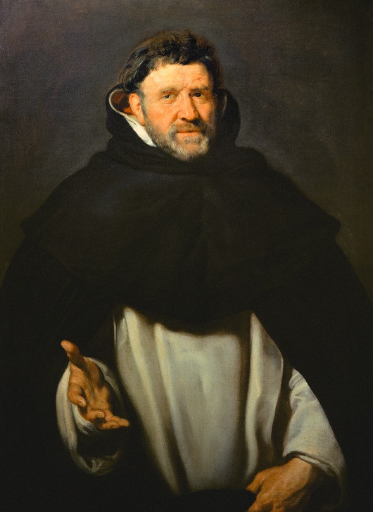 Peter Paul Rubens, Michael Ophovius (Dominikaner,Flämische Kunst,Bischof,Katholische Kirche,Mann,Bart,Barock,Klerus,Portrait,Gestik,Mönch,Niederländische Kunst,Kutte,Person)