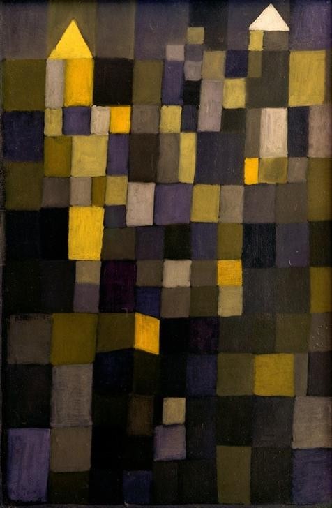 Paul Klee, Architektur (Bauhaus,Deutsche Kunst,Kunst,Abstrakte Kunst,Architekturdarstellung,Schweizerische Kunst,Abstraktion,Viereck)