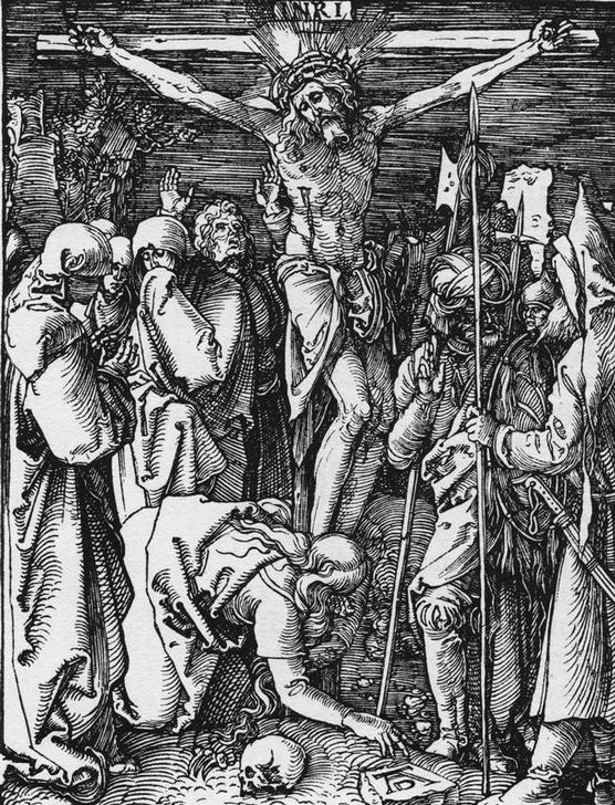 Albrecht Dürer, Christus am Kreuz (Christentum,Deutsche Kunst,Hinrichtung,Religion,Renaissance,Neues Testament,Bibel,Kreuzigung,Passion Christi)
