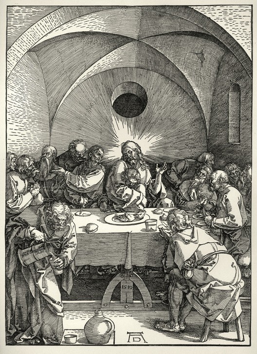 Albrecht Dürer, Das Abendmahl (Abendmahl (Letztes),Christentum,Deutsche Kunst,Religion,Renaissance,Neues Testament,Bibel,Passion Christi)