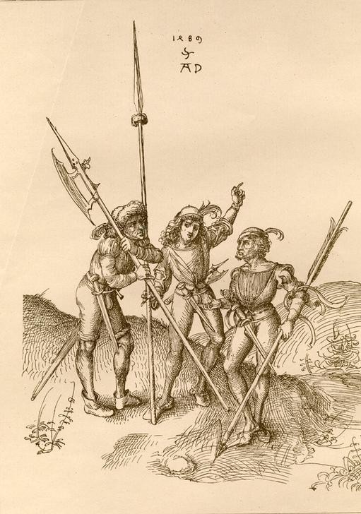 Albrecht Dürer, Kriegsleute