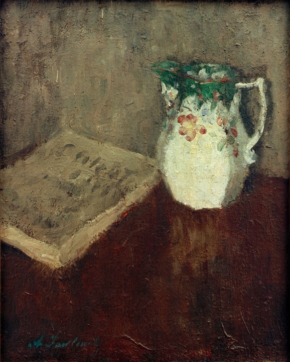 Alexej von Jawlensky, Stilleben mit Krug und Buch 