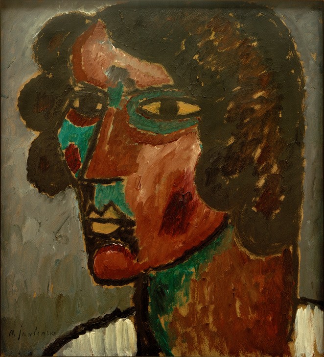 Alexej von Jawlensky, Bildnis Sacharoff  (Kultur und Unterhaltung