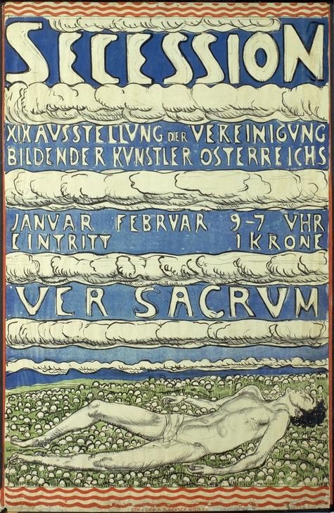 Ferdinand Hodler, Secession (Ausstellung,Sezession,Plakat,Wiener Sezession,Schweizerische Kunst,Vereinigung Bildender Künstler Österreichs)