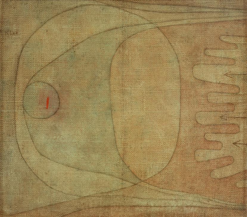 Paul Klee, Angst (Bauhaus,Deutsche Kunst,Angst,Abstrakte Kunst,Schweizerische Kunst)