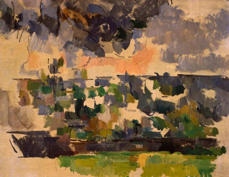 Paul Cézanne, Le Jardin de Lauves (Garten Und Park,Kunst,Impressionismus,Französische Kunst,Abstraktion,Garten)