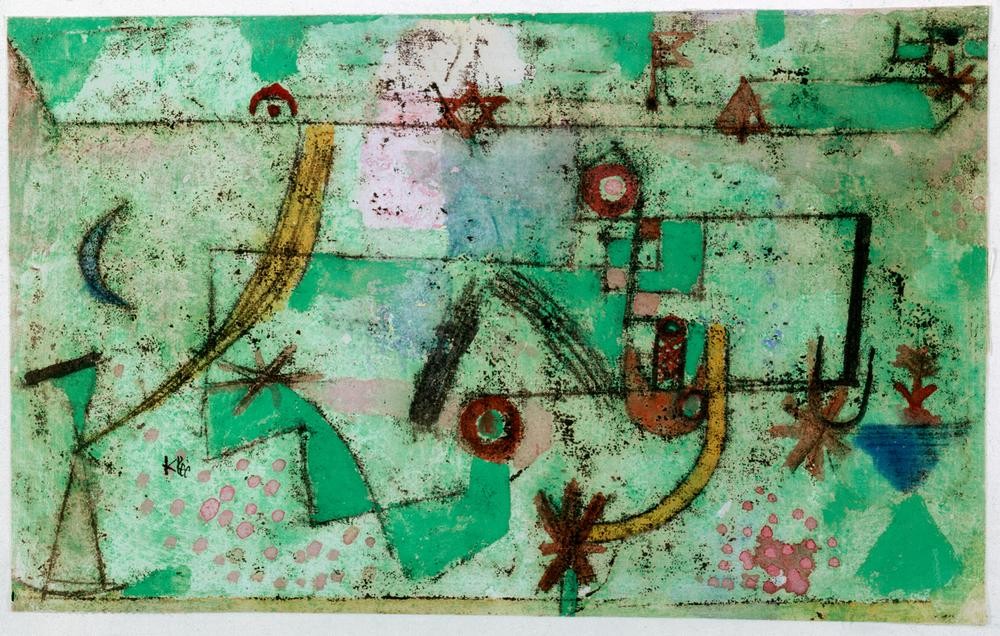 Paul Klee, Im Bach’schen Stil (Deutsche Kunst,Musik,Kubismus,Schweizerische Kunst,Abstraktion,Goldener Schnitt)