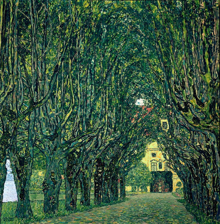Gustav Klimt, Allee im Herrenhaus Kammer, Ober– österreich 