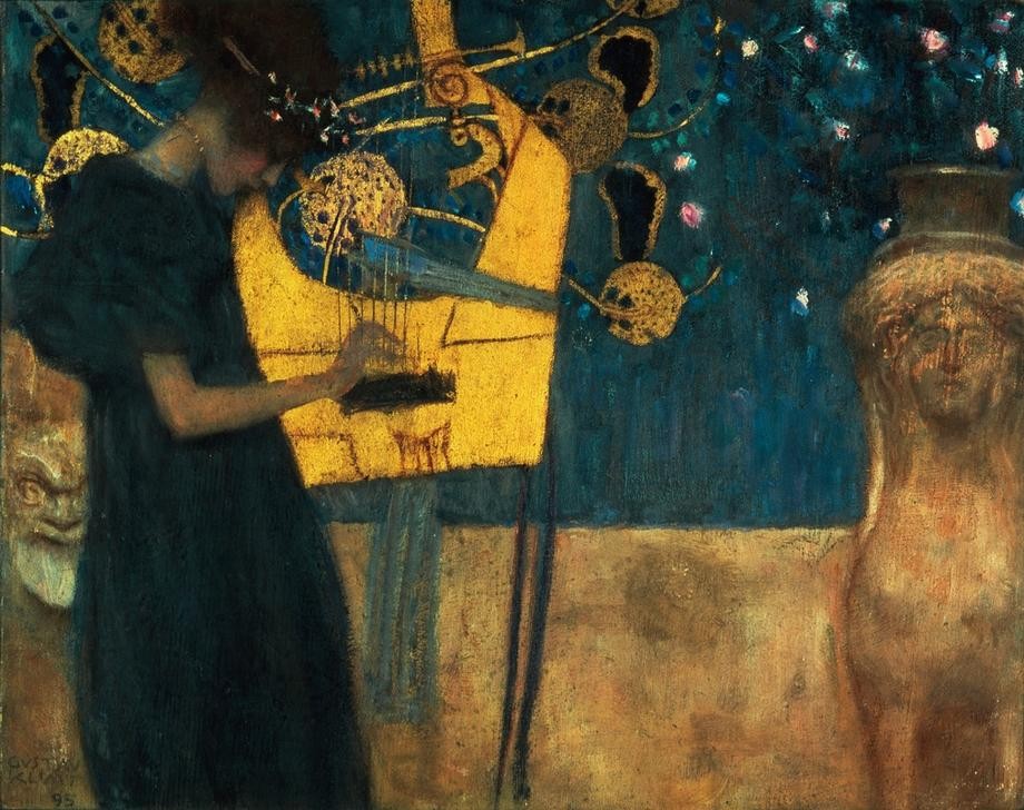 Gustav Klimt, Die Musik  (Kultur und Unterhaltung)