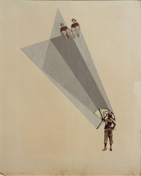Laszlo Moholy-Nagy, Die Lichter der Stadt (Bauhaus,Deutsche Kunst,Geometrie,Kunst,Konstruktivismus,Abstrakte Kunst,Ungarische Kunst,Rot)