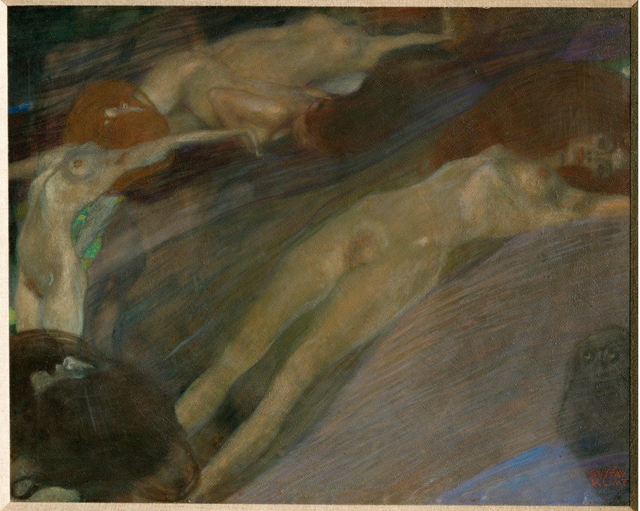 Gustav Klimt, Bewegtes Wasser 