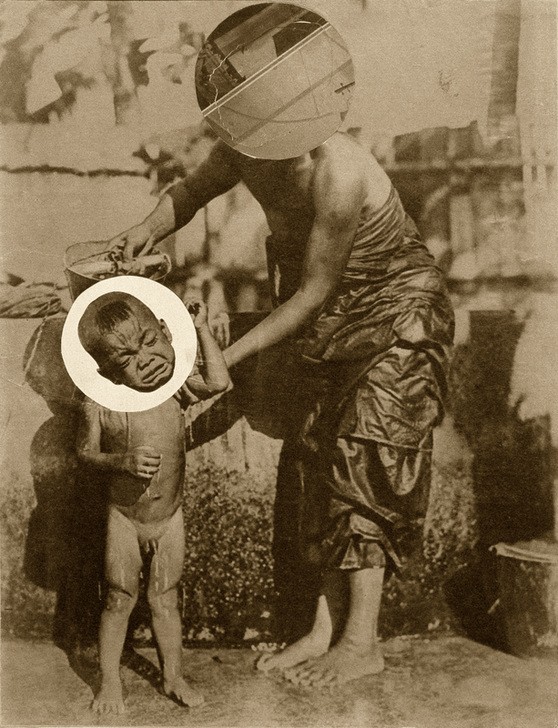 Laszlo Moholy-Nagy, Muttermal (Salome) (Körperpflege,Bauhaus,Deutsche Kunst,Kind,Kunst,Mutter Und Kind,Kinderbad,Kolonialismus,Mutter,Weinen,Kolonie,Knabe,Künstlerische Fotografie)
