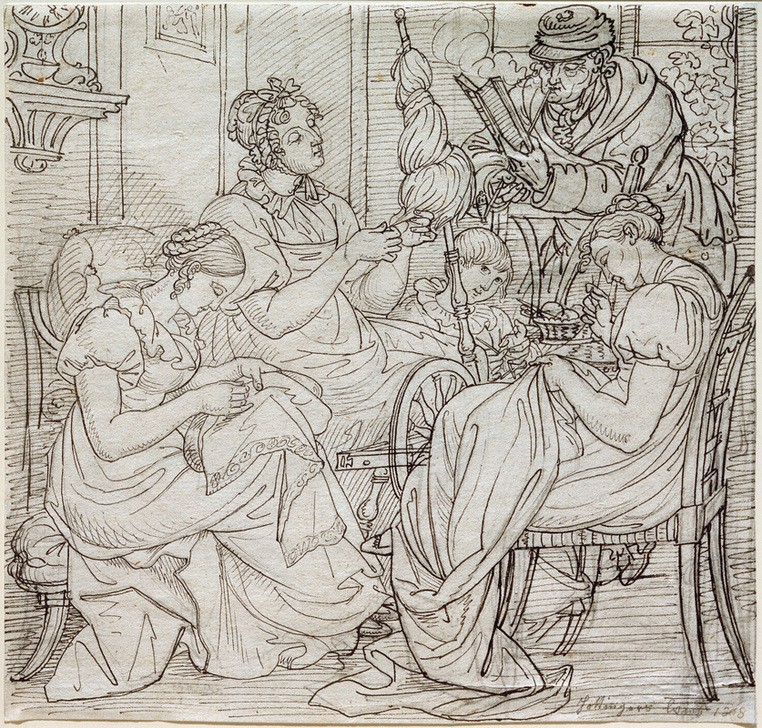 Ludwig Vogel, Familie Hottinger  (Persönlichkeiten)