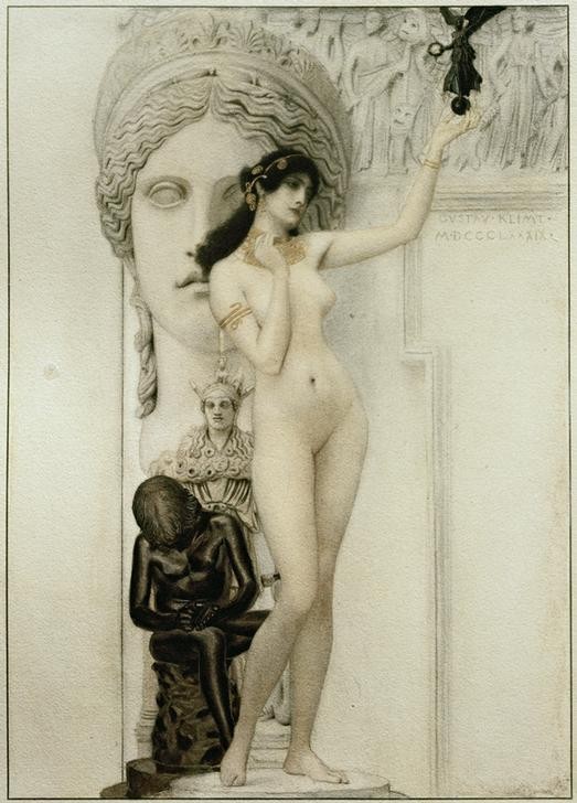 Gustav Klimt, Allegorie der Sculptur 