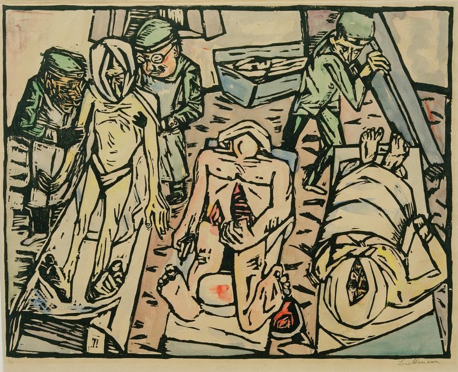 Max Beckmann, Totenhaus (Kunst,Mensch und Gesellschaft)