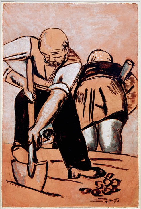 Max Beckmann, Feldarbeiter (Kunst,Wirtschaft und Infrastruktur)