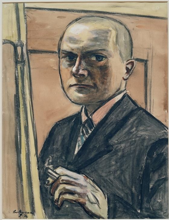 Max Beckmann, Selbstbildnis (Kunst,Persönlichkeiten)