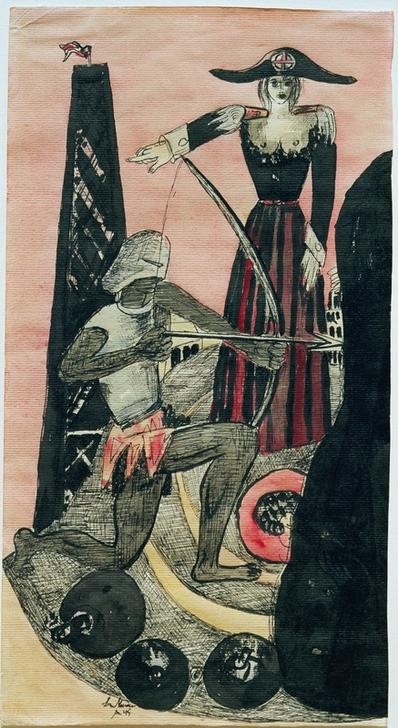 Max Beckmann, Venus und Mars (Kunst,Religion und Glaube)