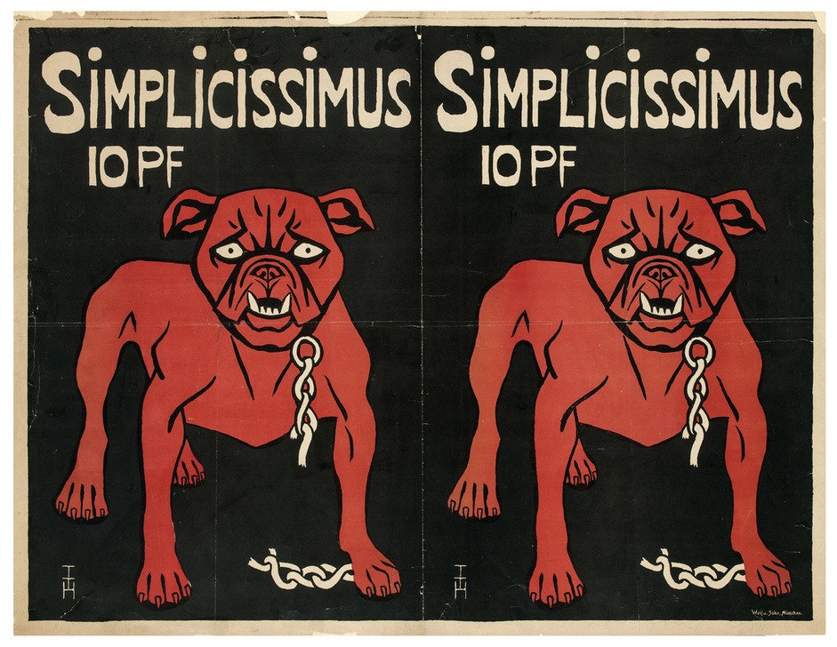 Thomas Theodor Heine, SIMPLICISSIMUS 10 PF (Karikatur,Kunst)