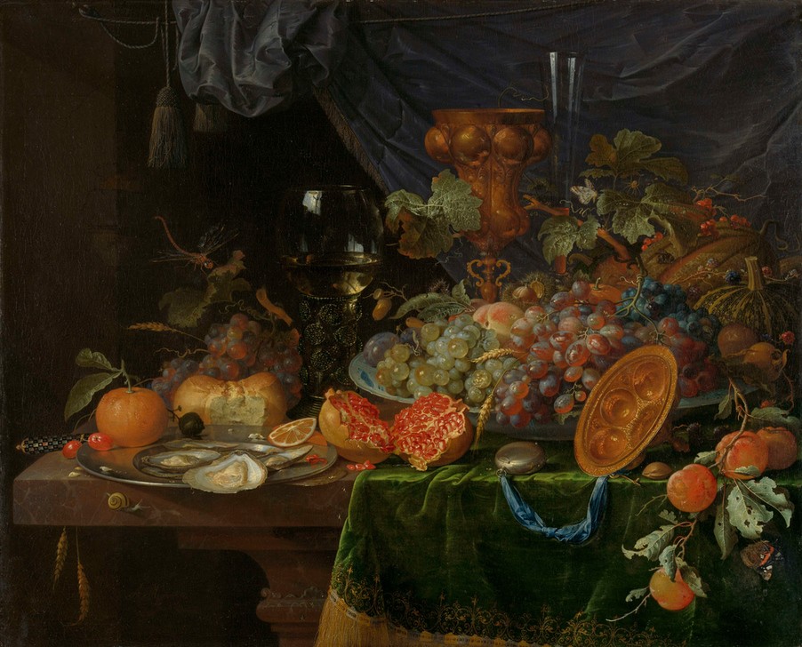 Jan Davidsz.de Heem, Still Life with Fruit and Oysters