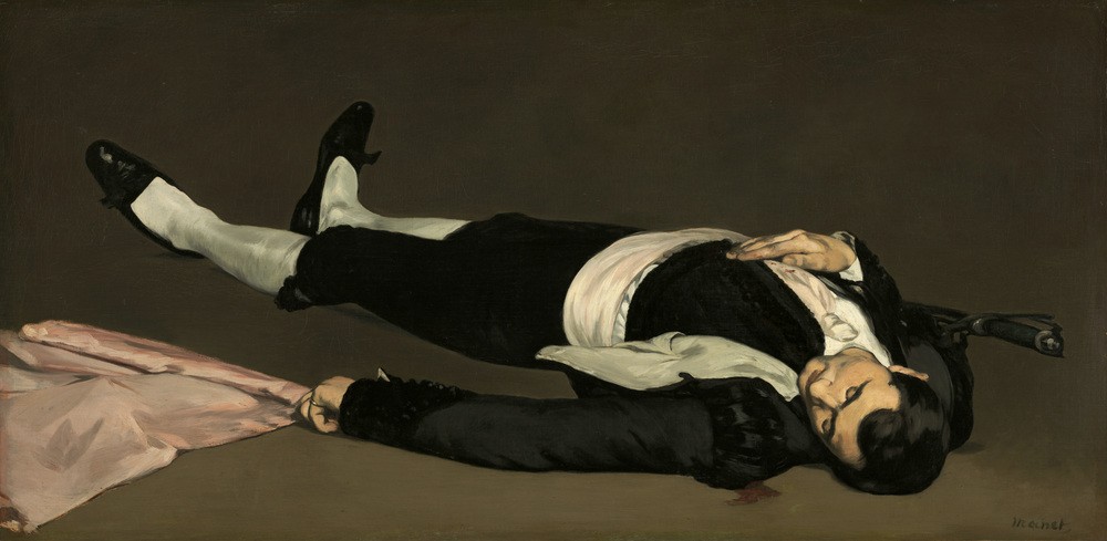 Edouard Manet, Der tote Torero (Stierkampf,Tod,Torero)