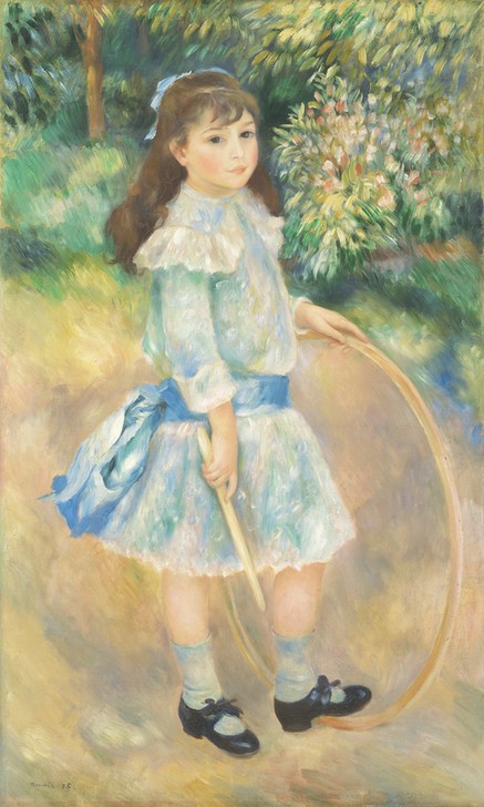 Pierre-Auguste Renoir, Girl with a Hoop