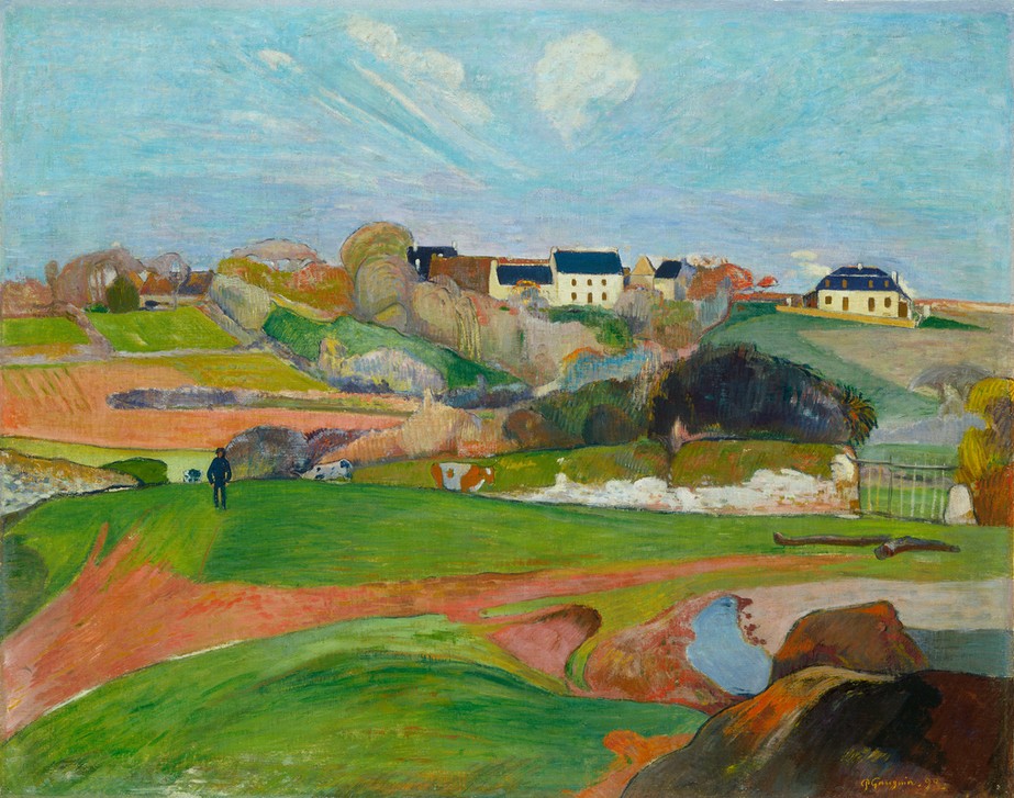Paul Gauguin, Landschaft bei Le Pouldu (Landschaft)
