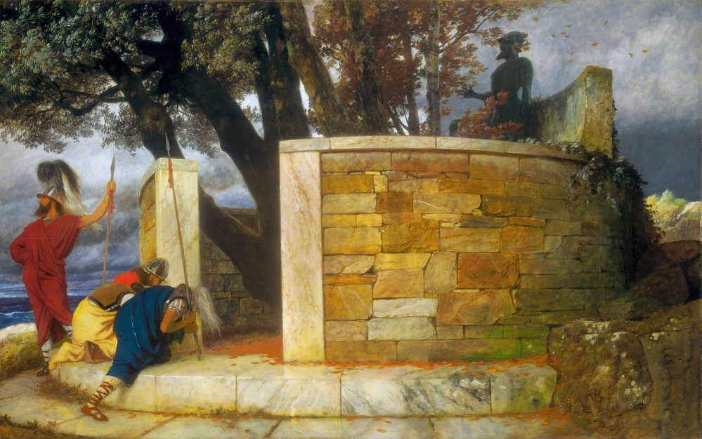 Arnold Böcklin, The Sanctuary of Hercules