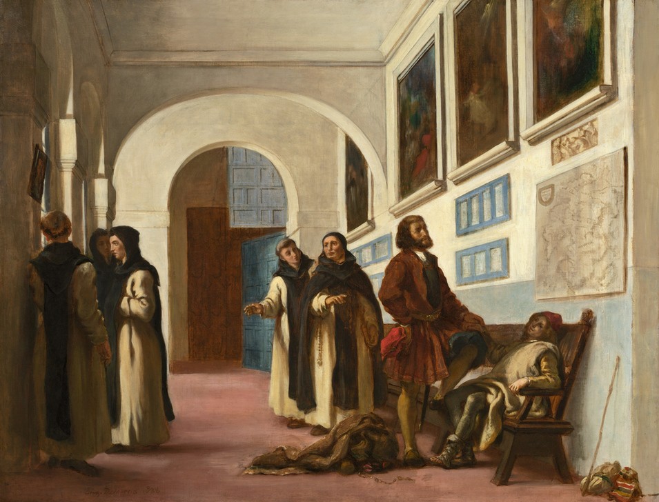 Eugene Delacroix, Christoph Kolumbus und sein Sohn in La Rábida
