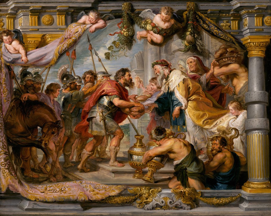 Peter Paul Rubens, Die Begegnung von Abraham und Melchisedech (Altes Testament)