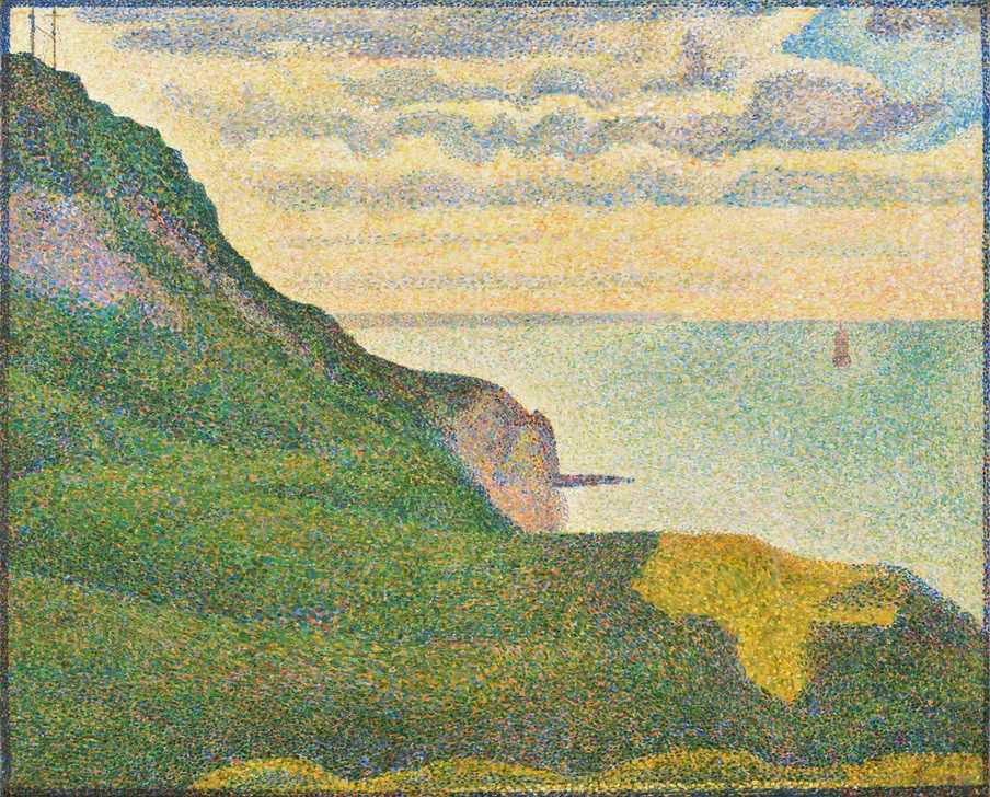 Georges Seurat, Seascape at Port-en-Bessin, Normandy