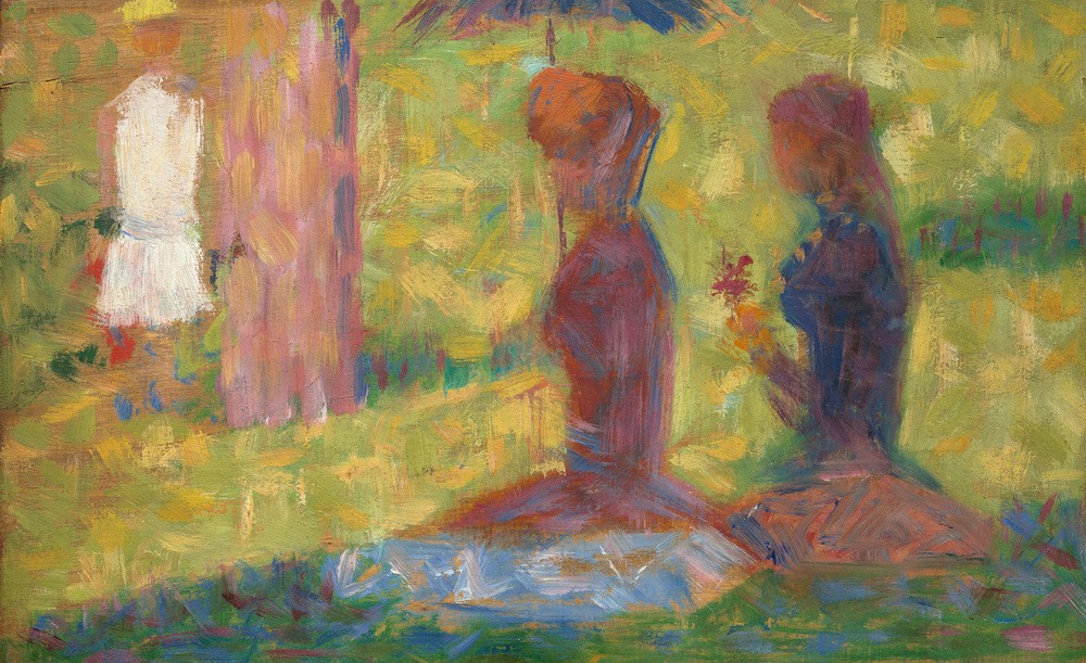 Georges Seurat, Study of Figures for "La Grande Jatte"