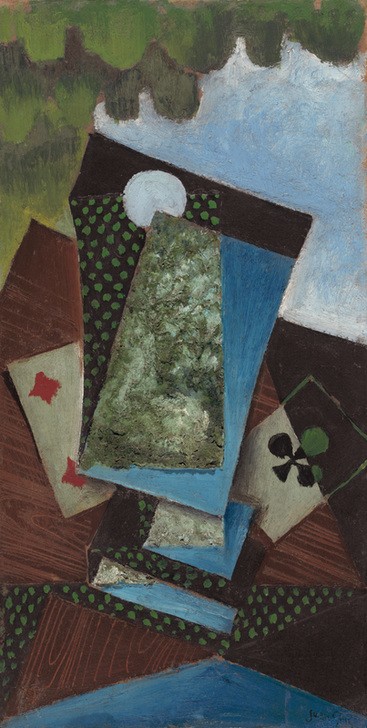 Juan Gris, Ace of Clubs and Four of Diamonds