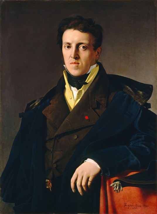 JEAN-AUGUSTE-DOMINIQUE INGRES, Marcotte d'Argenteuil (Portrait, Mann, Uniform, Generalinspekteur für Gewässer und Wälder, Neoklassizismus, Malerei, Klassiker, Wohnzimmer,  Wunschgröße)