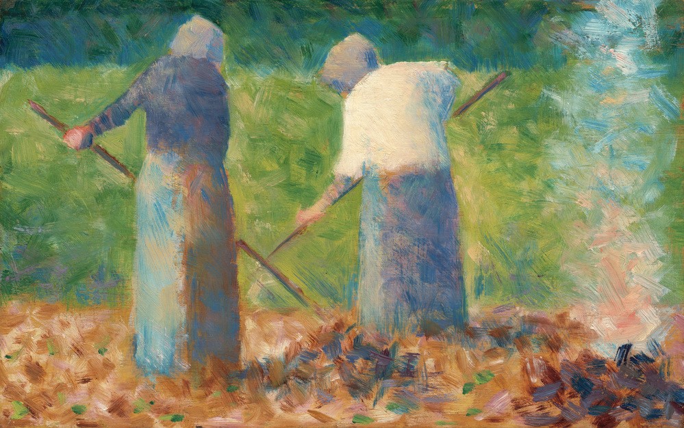 Georges Seurat, Haymakers at Montfermeil