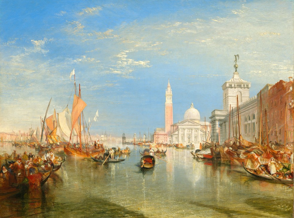 JOSEPH MALLORD WILLIAM TURNER, Venice: The Dogana and San Giorgio Maggiore