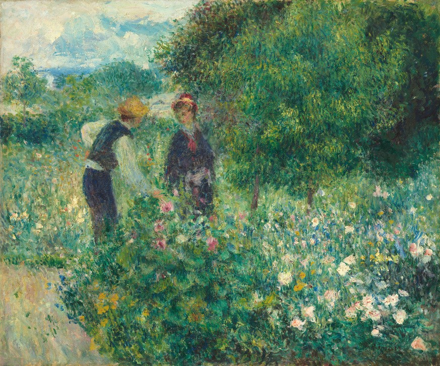 Pierre-Auguste Renoir, Picking Flowers