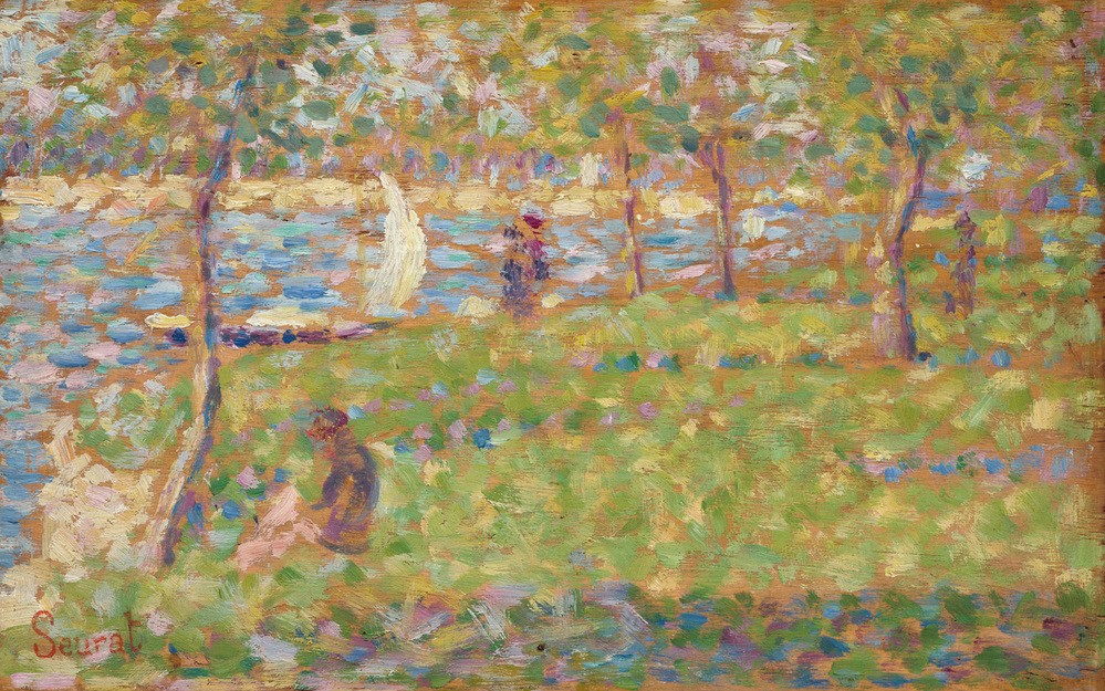 Georges Seurat, Studie für “La Grande Jatte""""