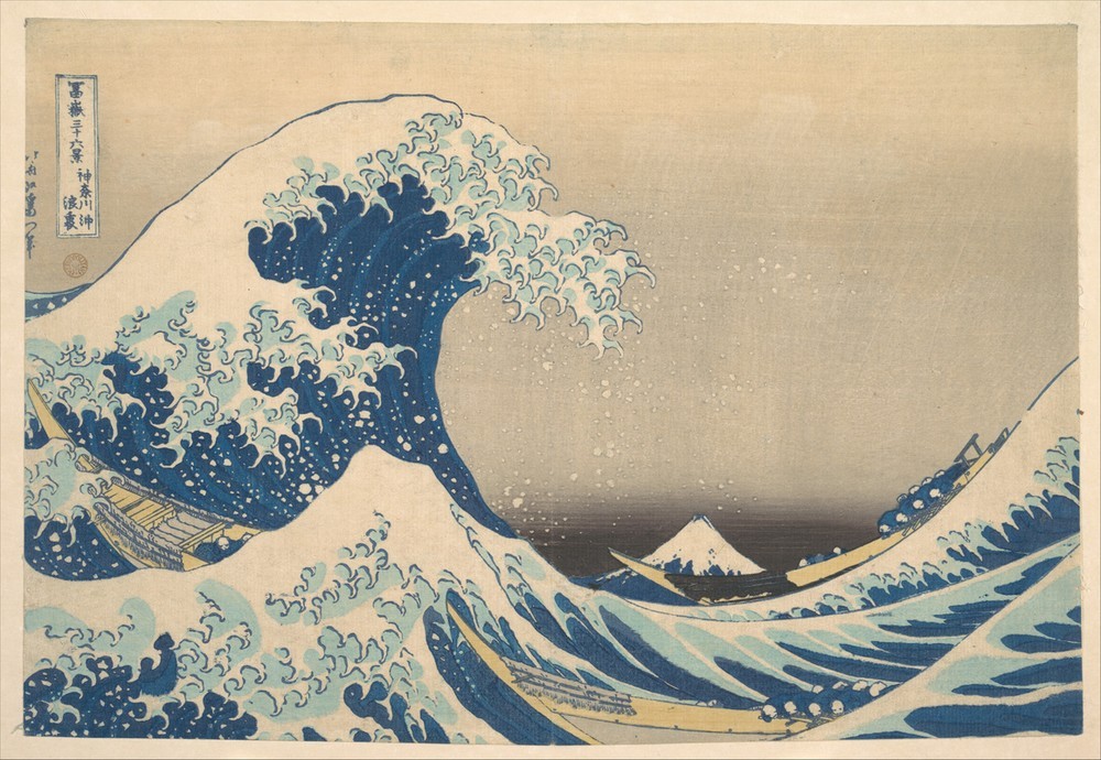 Katsushika Hokusai, Under the Wave off Kanagawa