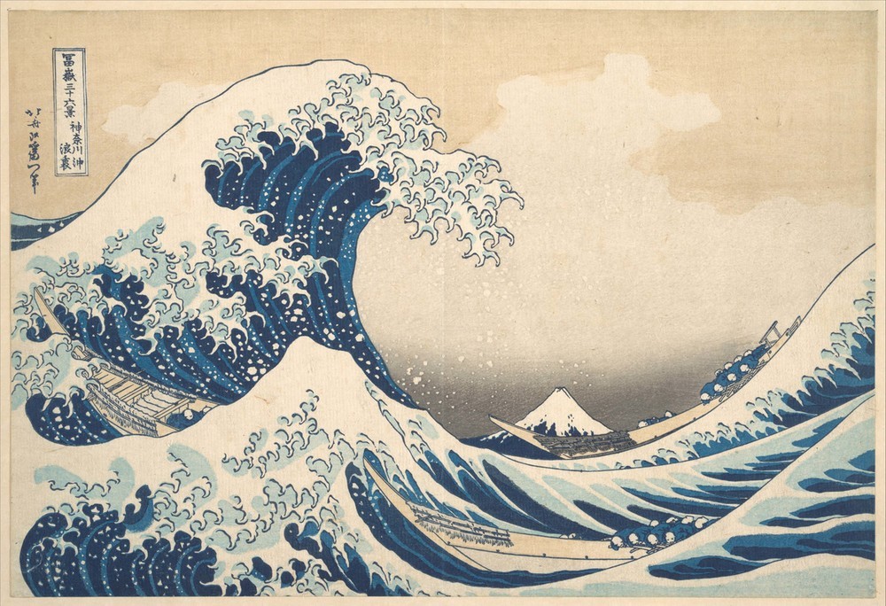 Katsushika Hokusai, Under the Wave off Kanagawa