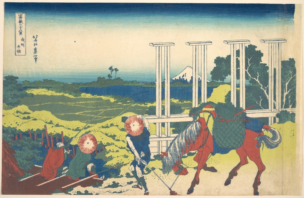 Katsushika Hokusai, Senju in Musashi Province