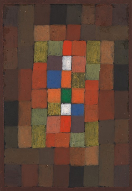 Paul Klee, Statisch-dynamische Abstufung (Farben,Formen,Muster)