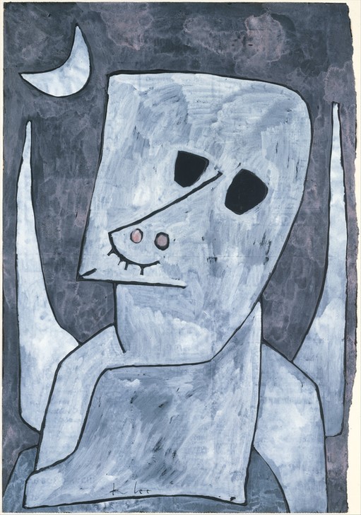 Paul Klee, Engel Anwärter (Engel,Mond,Portrait)