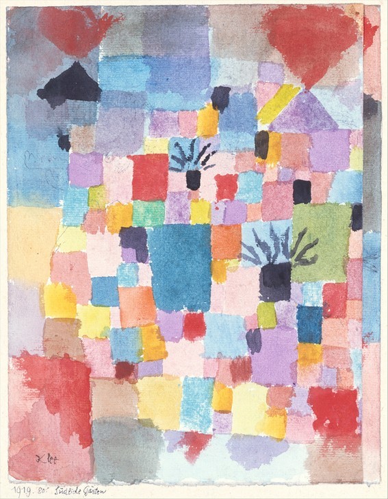 Paul Klee, Südliche Gärten (Süden,Pflanze,Garten)