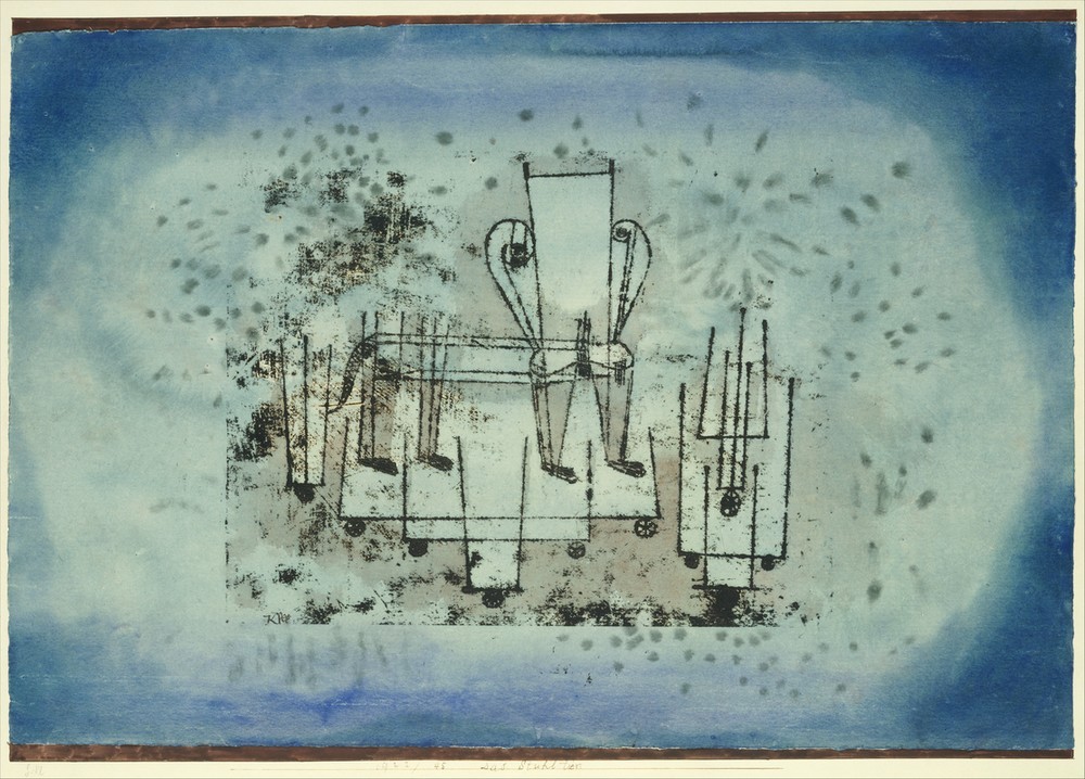 Paul Klee, Das Stuhl-Tier (Stuhl,Tier,Beine)