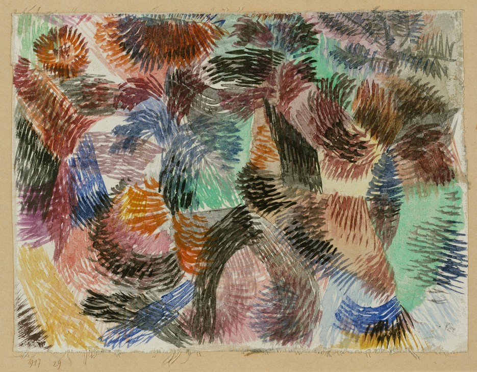 Paul Klee, Libido des Waldes (Wald,Libido,Blatt)